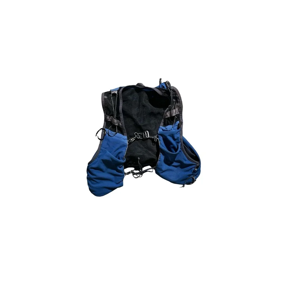 Patagonia Slope Runner Kids Blue Black Trail Running Hydration Vest Size M